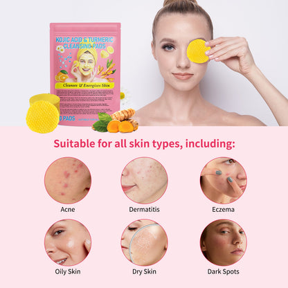 Turmeric Cleansing Pad Compressed Turmeric Kojic Acid 9a0f5cad 505b 4be8 8e05 70d0cc3c52aa