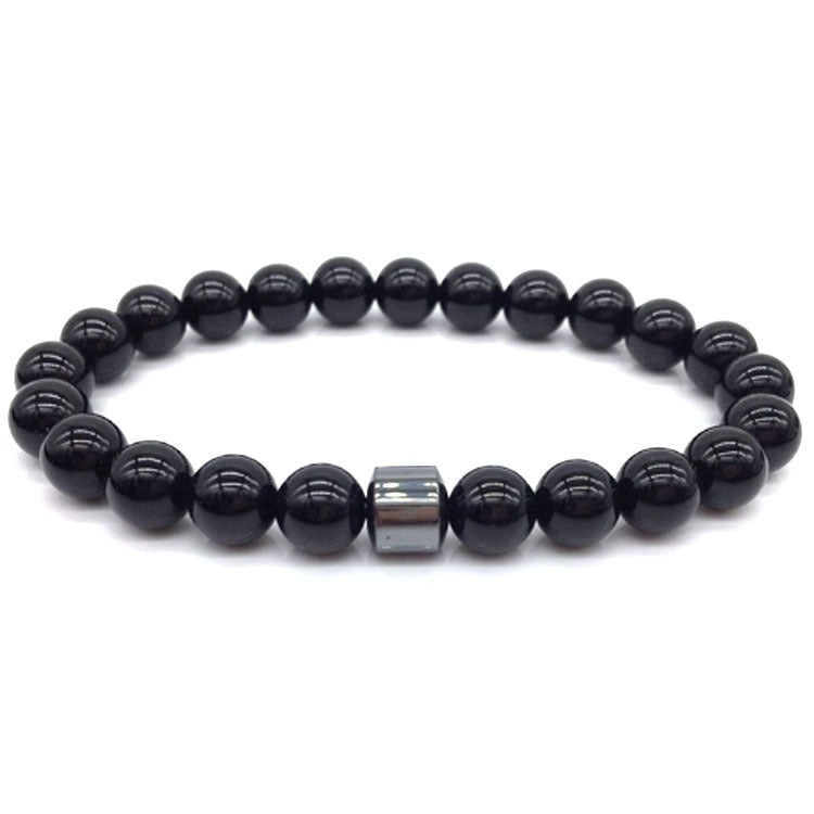 Fashion New Black Stone Tiger Eye Bead Magnet Bracelet 9a13753d c5bd 4bb2 8adb 124de4249b93