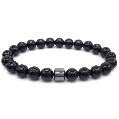 Fashion New Black Stone Tiger Eye Bead Magnet Bracelet 9a13753d c5bd 4bb2 8adb 124de4249b93