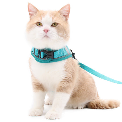 Pet Hand Holding Rope Mesh Dog Breast Strap Adjustable Reflective Dog Rope Pet Supplies 9a181c90 b859 435e 9b08 24d0c5679ae1