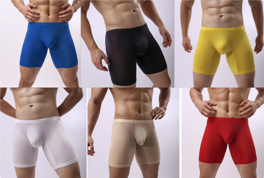 Men's Loose U Convex Design Anti-friction Casual Boxer Shorts 9a3a5fc1 9b9c 4f92 aa2b 83a4029fef9f