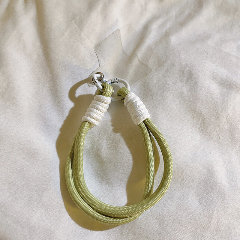 Short Braided Rope Wrist Keychain Pendant 9a5184be c6b7 45d2 87ba 095faea403ad