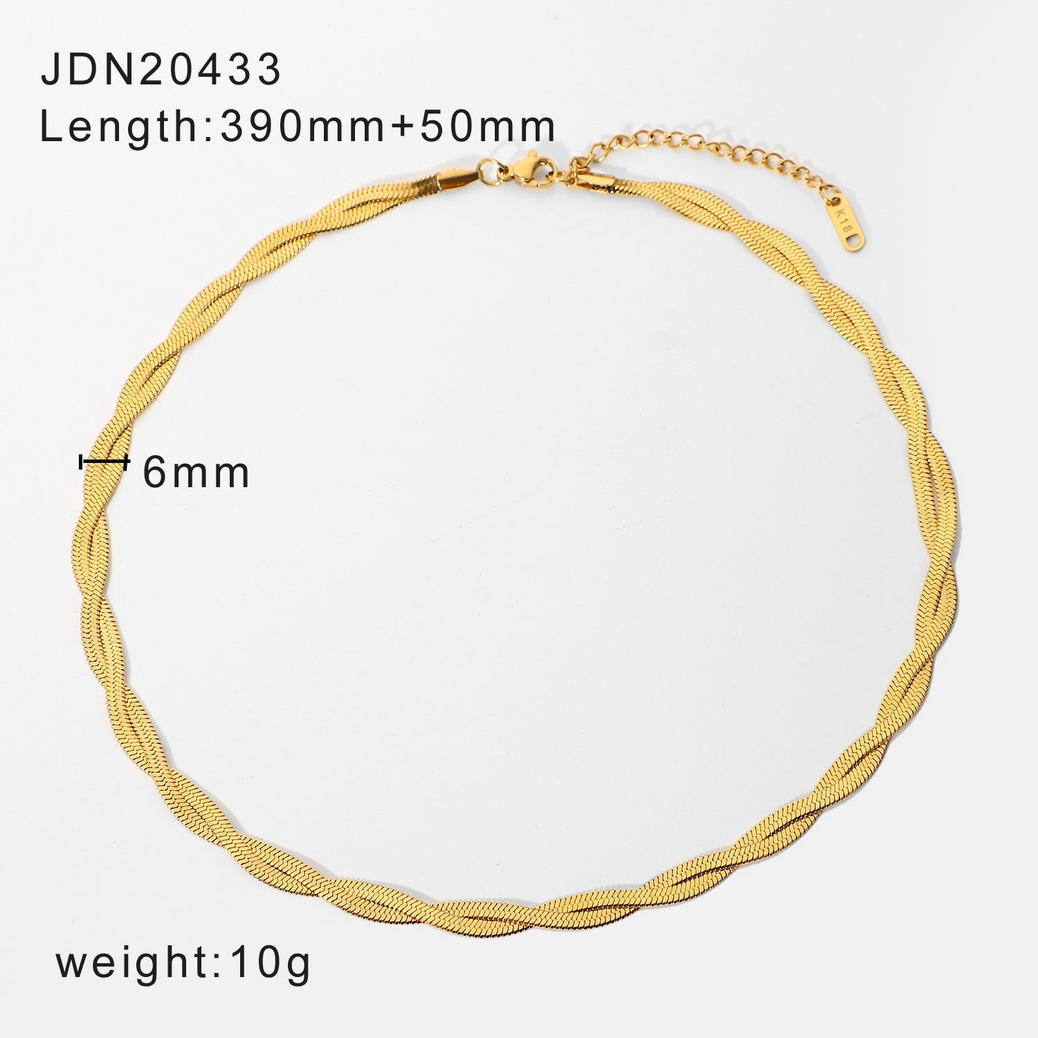 Lysa Twisted Chain Necklace 9a6df817 2440 4a5f 807b 564bf8af295a