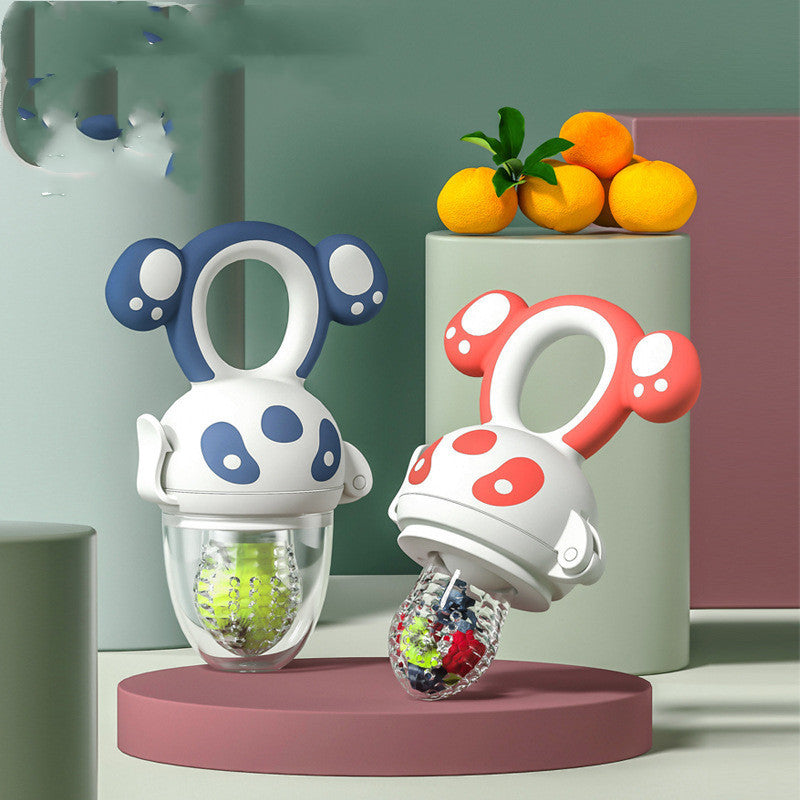 Teething Feeder Bag Fruit Supplement Device Baby Teether Stick Silicone 9a9aa020 a95f 49cb 9440 1f119d961d3d