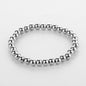 Women's Stainless Steel Bead Bracelet Jewelry 9aa7d2e7 9f9d 4d36 88f7 c15fd5f91d20