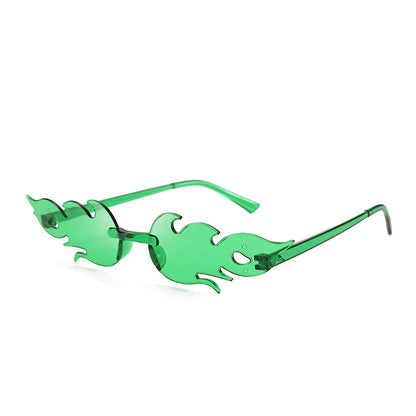 Flame Sunglasses Frameless Personality Colorful 9aac2ea8 990a 4f3b 9d70 7f74b68f9e8b