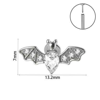 Snake Bat Bee Spider Threadless Pin Earrings 9abbead3 d09b 4d3f 830a 7cde35e81560 5c4b8d14 320f 4af1 822f 232c7d96bb84