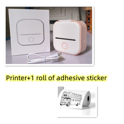 Portable Mini Thermal Label Printer Home Photo Printer Student Wrong Question Printer Bluetooth-compatible Mini Label Printer Price Tag - 图片 12