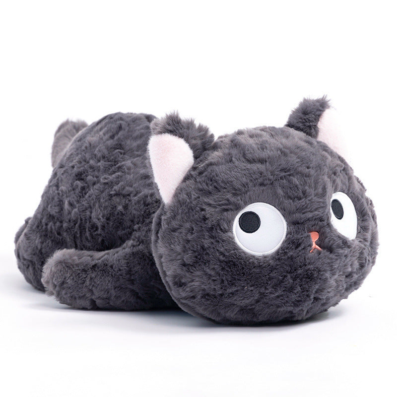 Cute Black Cat Sitting Posture Squatting Posture Pure Plush Toy 9b15d317 796f 4c15 a506 f23cf1addfef