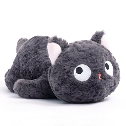 Cute Black Cat Sitting Posture Squatting Posture Pure Plush Toy 9b15d317 796f 4c15 a506 f23cf1addfef