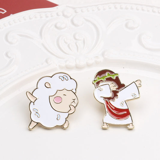 Cute Cartoon Brooch Japanese Badge Couple Backpack Ornaments 9b327b5d cbda 456b b9d6 a204f2e814f5