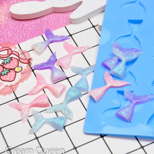 16-piece Fishtail Silicone Fondant Mold Chocolate Mold - HD Wireless Product #1