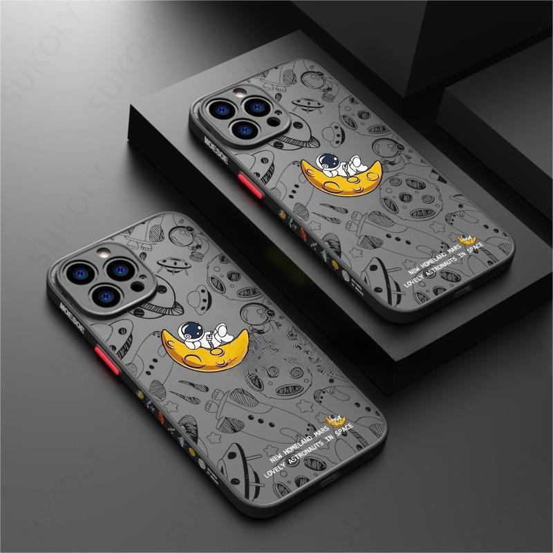 Astronaut Phone Case Doodle Moon Cartoon Eye Protection 9b4d6628 edd0 4980 8fd9 5abb9ec80e68