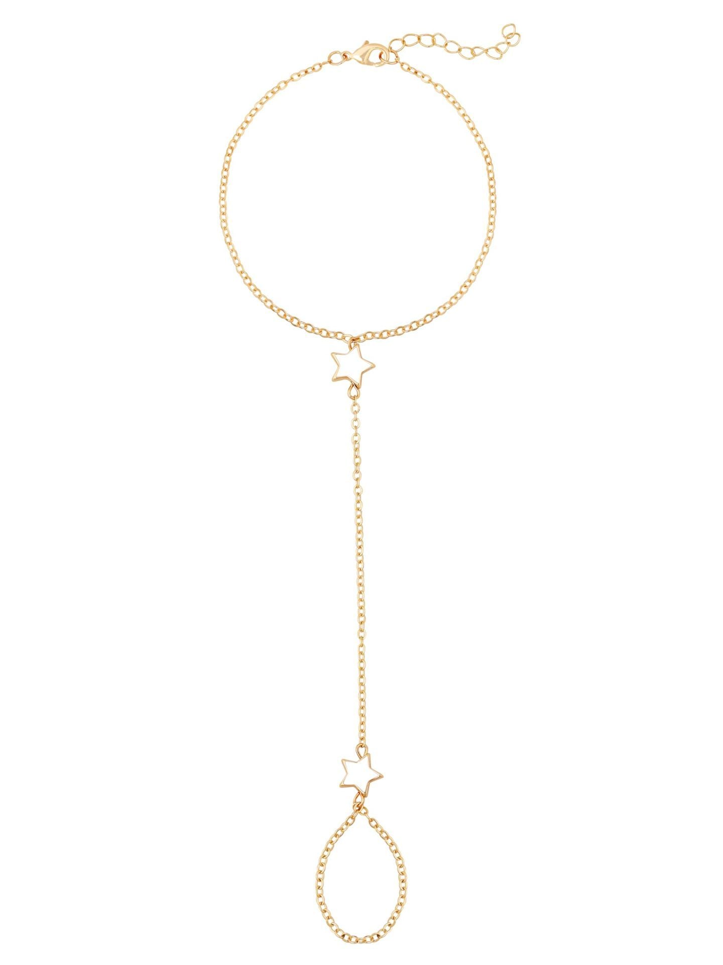 Five-pointed Star Stainless Steel Ring Chain Female Love 9b4db31b 5c61 42da 9701 ce37cc16ae83