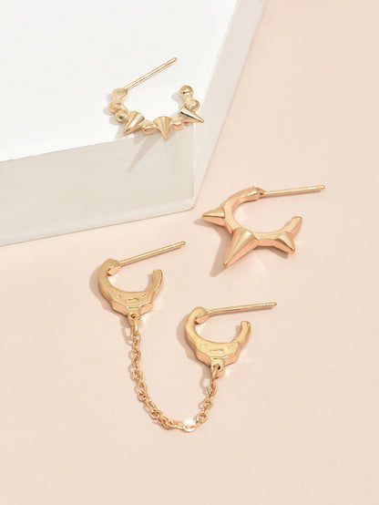 Temperament Niche Design Female Personality Earrings 9b5f2171 238a 4c39 a9a3 034c232f1808