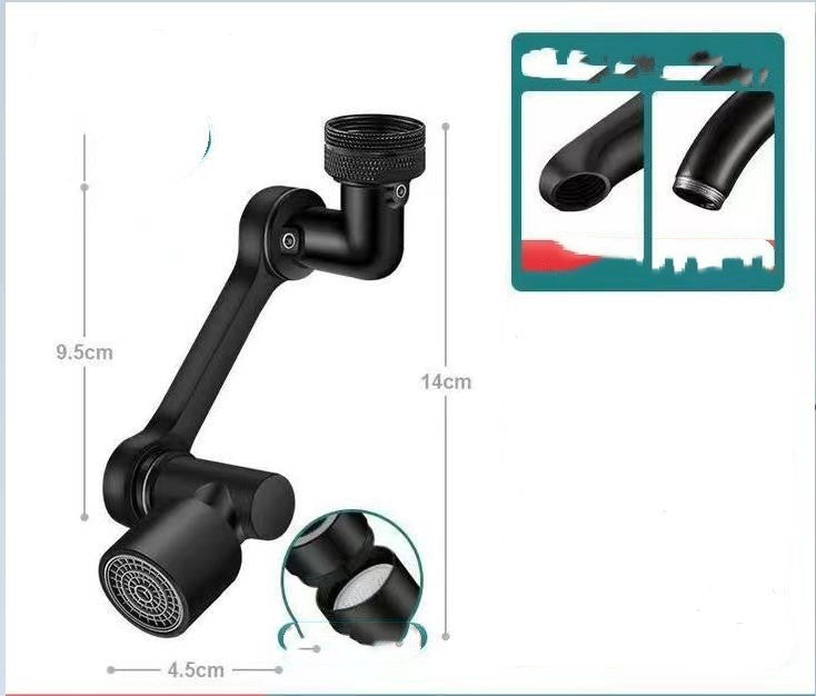 Mechanical Arm Universal Tap Bubbler Extension Water Faucet Splash-proof Wash Faucet 9b5f41d7 e201 43b0 94ac fe902d8771f2