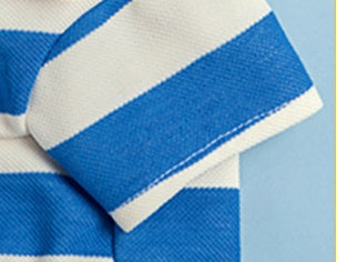 Pet Dog Polo Shirt Striped Beaded Lapel Elastic 9b60daf8 8e9e 4b6a 92c5 8bbb7419a7ca