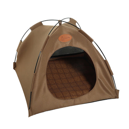 Foldable Cat Outdoor Canvas Tent 9b671501 6d0e 4bba a1e1 5d08e7d5ed8c