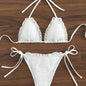 Women's Solid Color Stringy Selvedge Sexy Bikini 9b80b364 5a61 46cf b840 6e5816fd724d