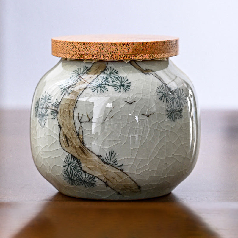 Hand Drawn Ge Kiln Tea Jar 9b8c7724 6518 45f8 ad2f 11188436185d