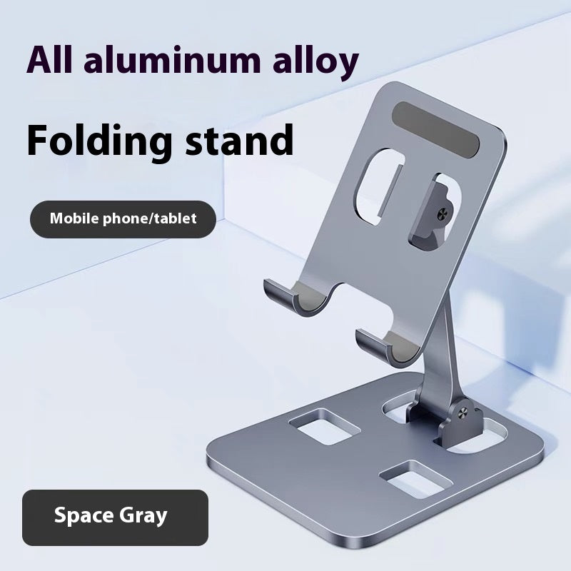 Aluminum Alloy Mobile Phone Holder Lazy Folding Rotation - 图片 12