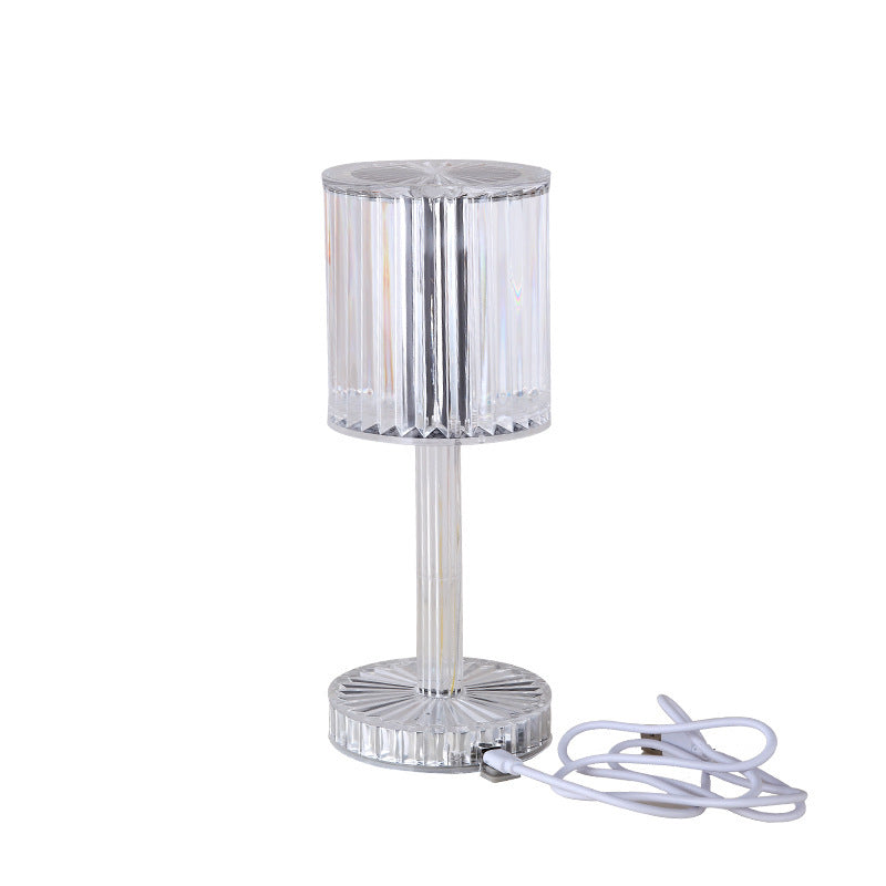 New Crystal Table Lamp Hotel Decoration Diamond Romantic Warm Led For Home Decor Romantic Gift Night Light 9b97f81f 2986 418b