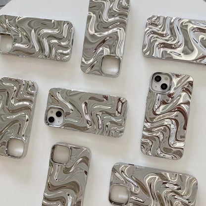 Three-dimensional Pleated Water Ripple Phone Case 9b99e690 90df 40db a9d5 d1899f6fc18f