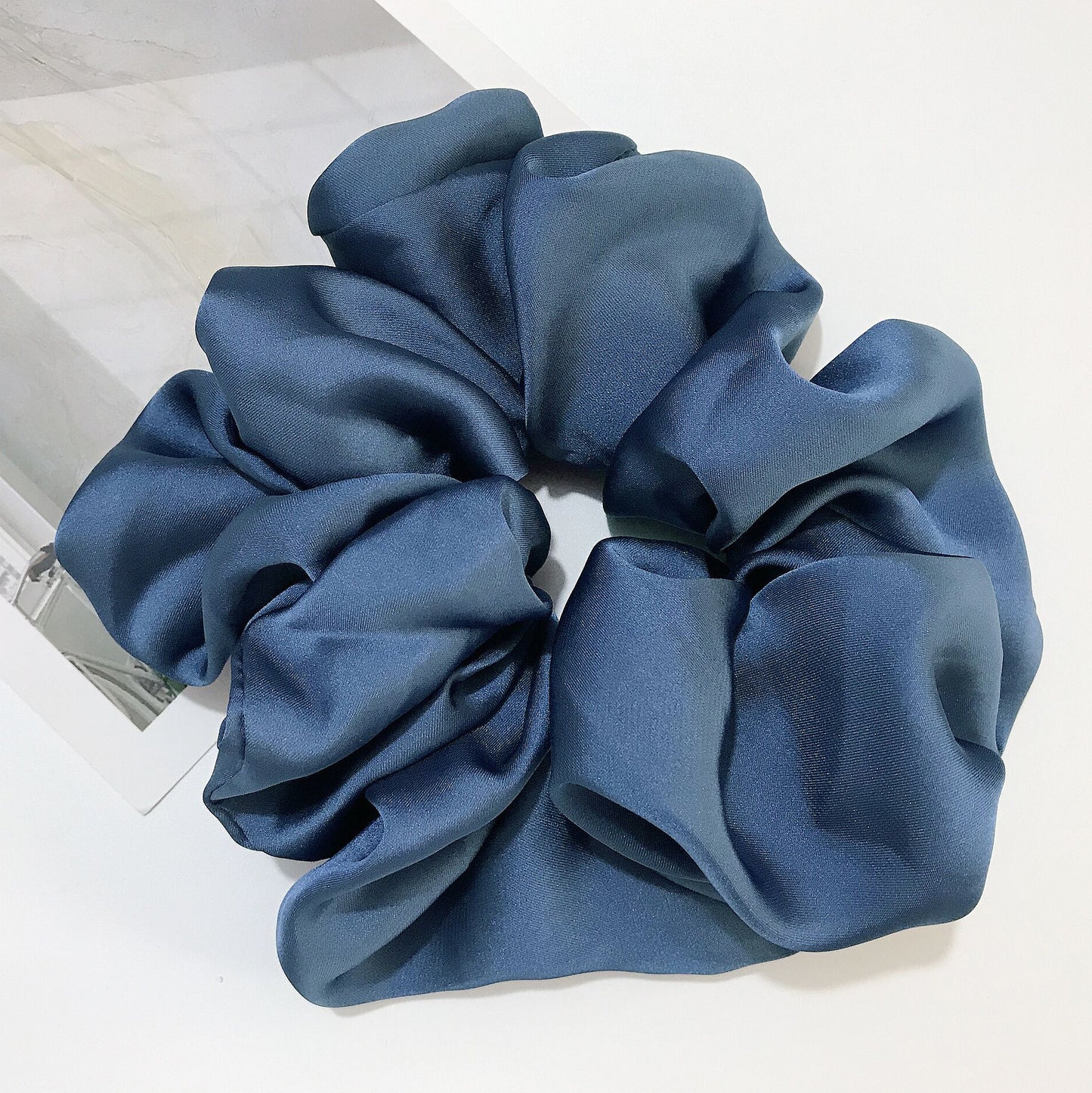 Oversized Smooth Satin Large Intestine Circle Hair Tie 9ba2ab61 1210 4322 a91d d4774b64e5fa