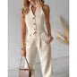 Women's Vest Top Wide Leg Pants Casual Suit 9bbc323d 7091 4b05 ab2c 567278eed0d0
