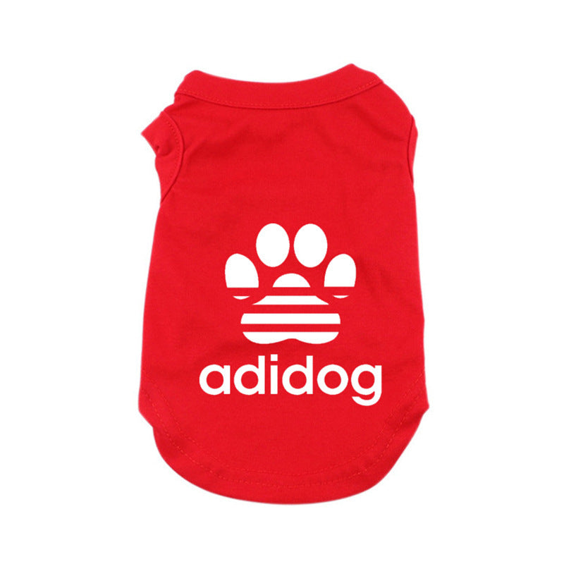 Spring And Summer New Small And Medium Sized Dog Cotton Vest 9bc8d245 c24a 430d 8d5e af423f2368ef