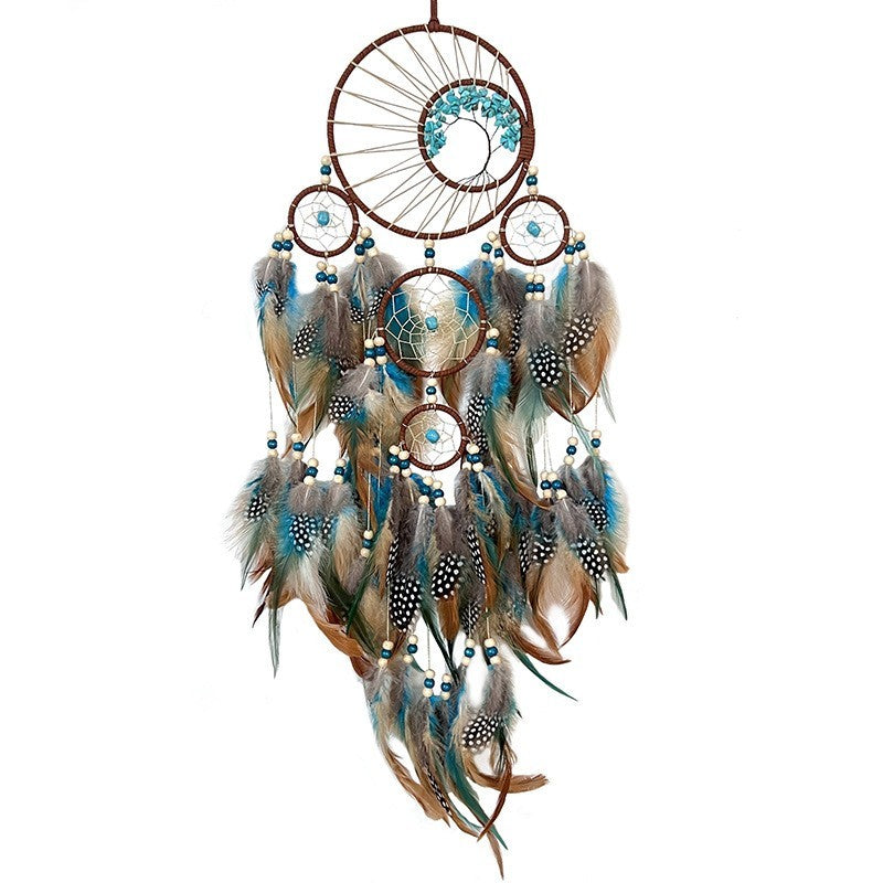High-grade Turquoise Lucky Tree Dreamcatcher Hanging Wind Chimes 9bd40d5f 9fc6 4541 bf3d 2e9d7d51ff84