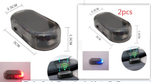 Solar simulation anti-theft warning light 9bde00ba 4a1b 4dde 992a 9738d6a80520