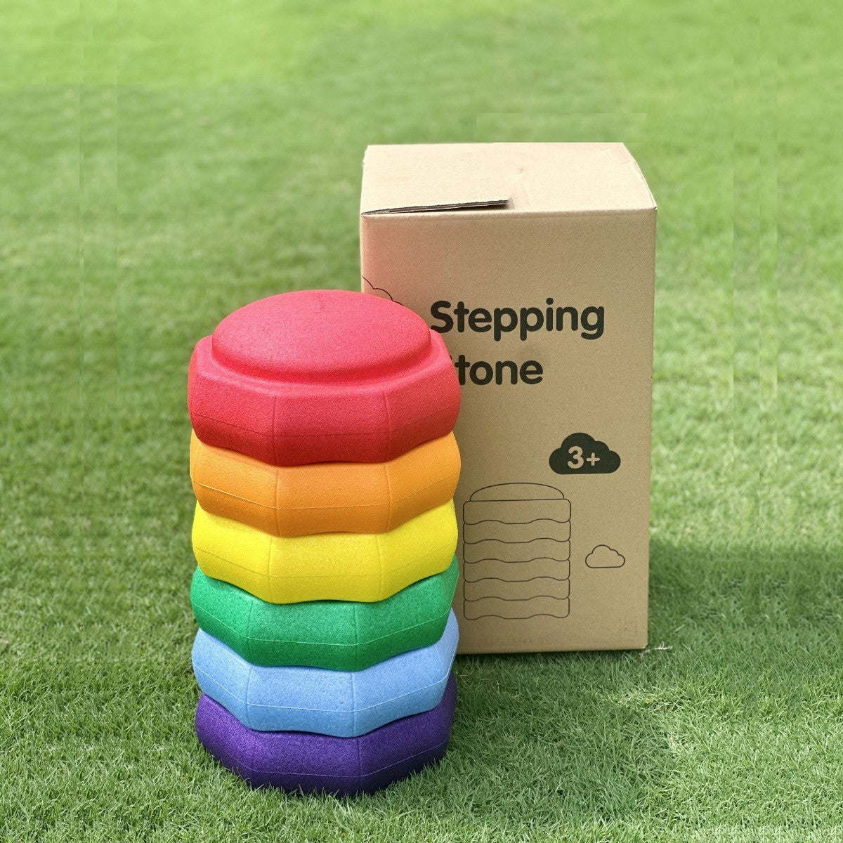 Rainbow River Crossing Stone Children's Balance Training Puzzle Toy 9be194d8 7104 4451 83b1 567259742131