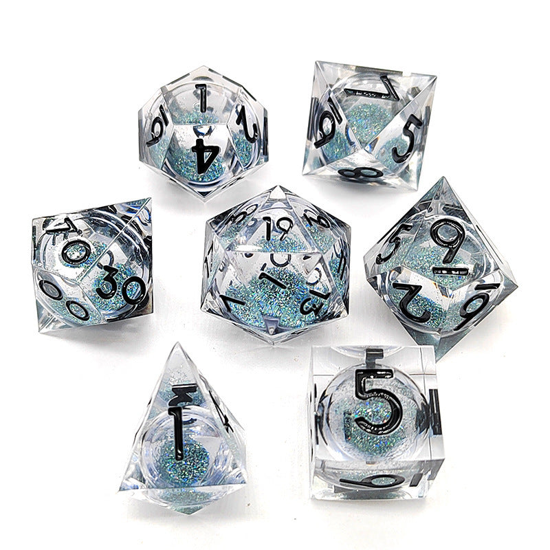 The New Pointed Resin Dragon Eye Can Rotate DND Game Dice 9bf42950 d248 4d8b 86ec f77e5dbcdb0a