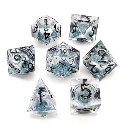The New Pointed Resin Dragon Eye Can Rotate DND Game Dice 9bf42950 d248 4d8b 86ec f77e5dbcdb0a