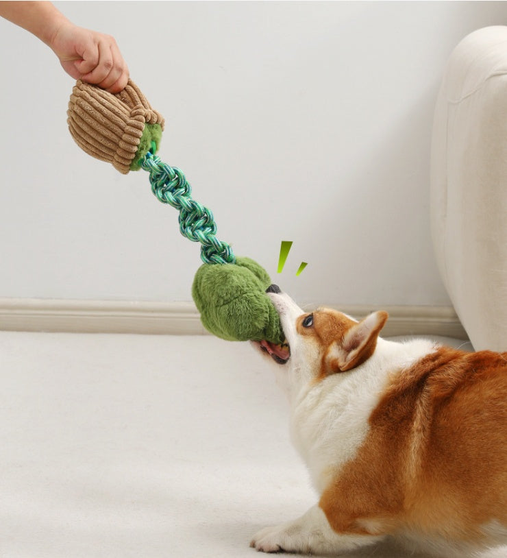Pet Dog Bite-resistant Cord Teether Knot Toy 9c02f85e 8b1d 4909 8b26 6ee92618555f
