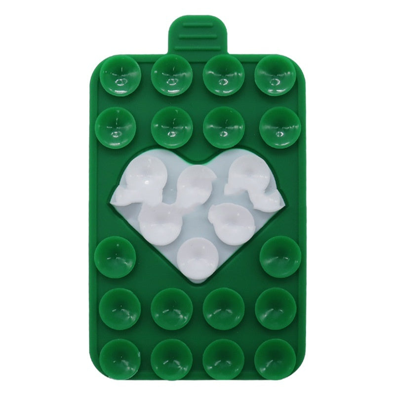 Double Sided Silicone Suction Cup Phone Case Holder - 图片 5