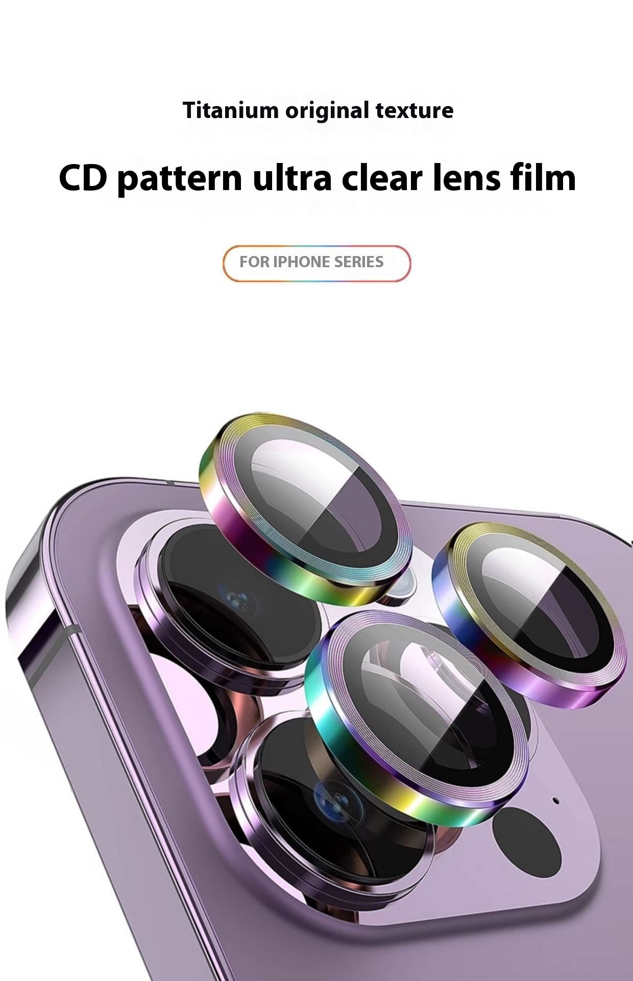 Lens Protector Rear Camera Sticker Protective Cover - 图片 3