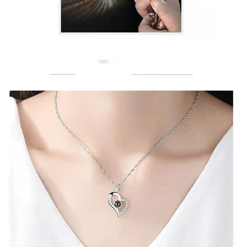 Women's Titanium Steel Non-fading Necklace 9c1a0cbf b99b 4922 8db6 154bc0cf2153