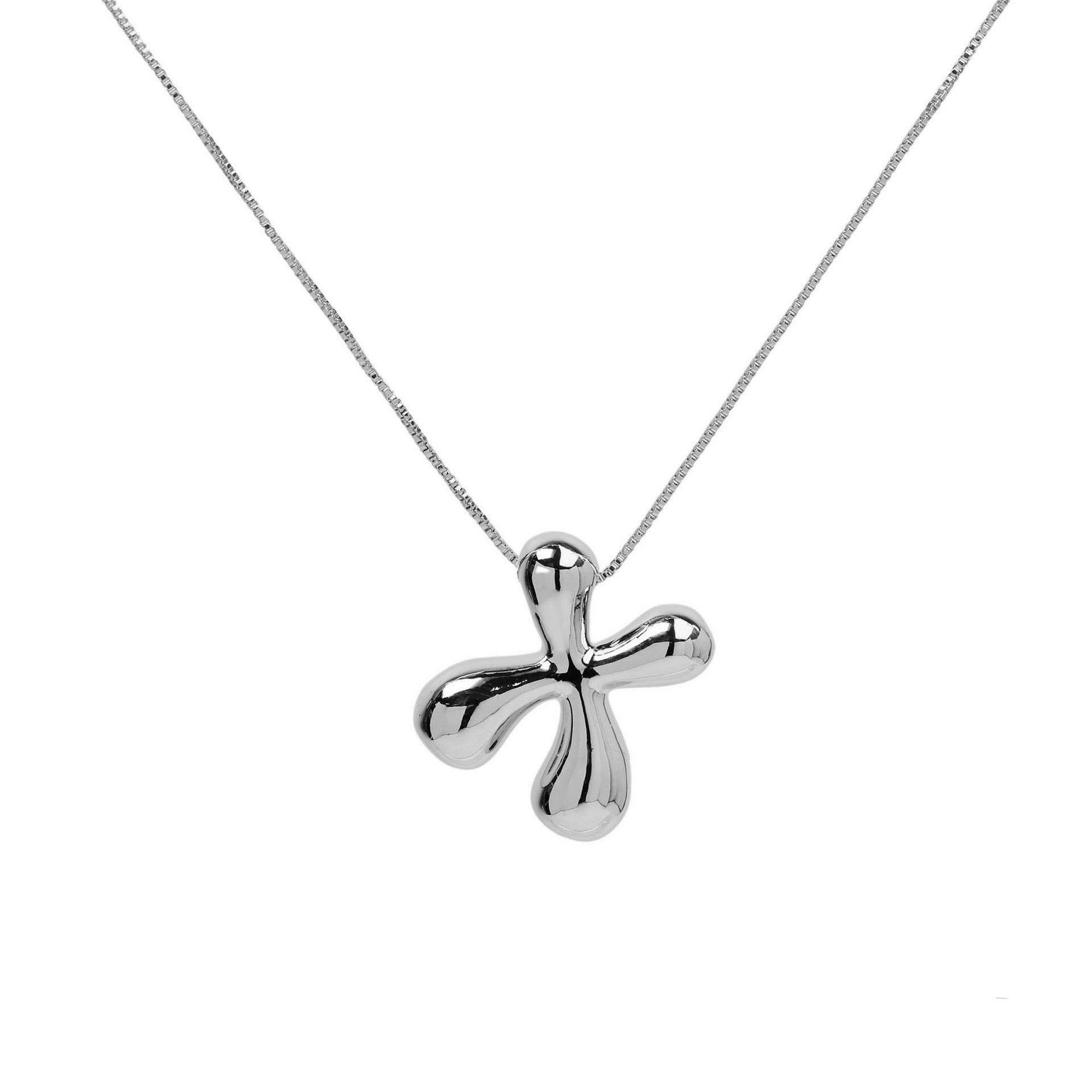 Brass Glossy Balloon English Letter Pendant Necklace 9c1ba454 01b4 4dce b07a f04ab3725b9b