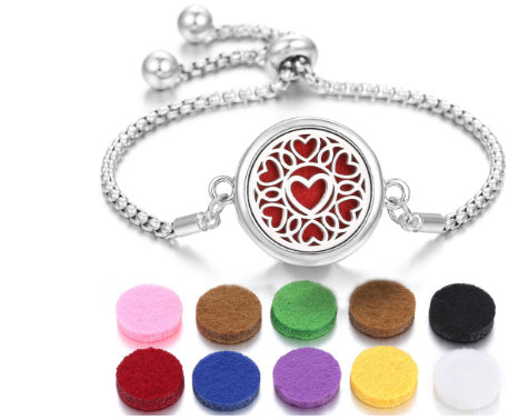 Lucky Tree Aromatherapy Oil Stainless Steel Alloy Bracelet 9c1f2538 7731 478d b738 9a6bd5d31118