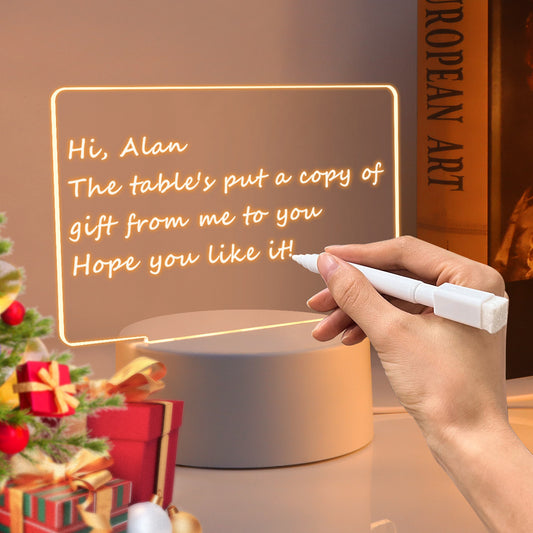 LED Light Note Board Usb Desktop Night Light Luminous Handmade Writing Board 9c28fd8c c3cc 42f5 b2d3 4f764781412d