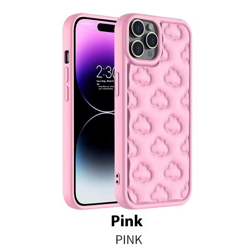 Hand Oil Three-dimensional Cloud Phone Case 9c296685 0cb3 4bef af3f fffaa54cd120