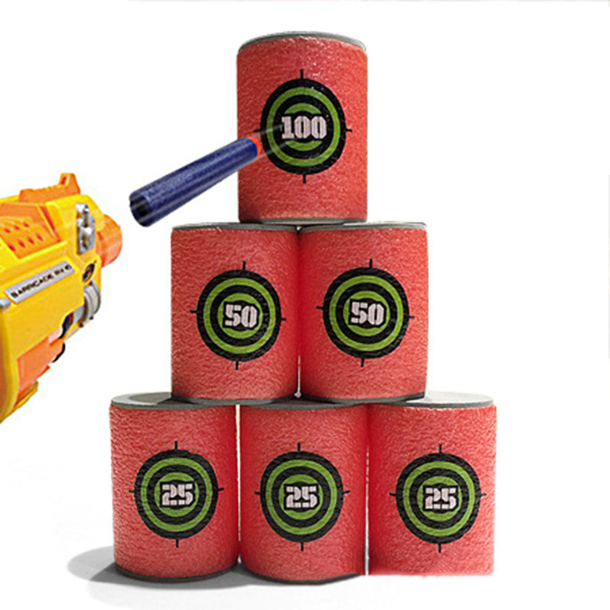 Shooting Aim Eva Target Barrel 6 Pieces 9c31dab9 b573 44f8 98a8 37005435cd66