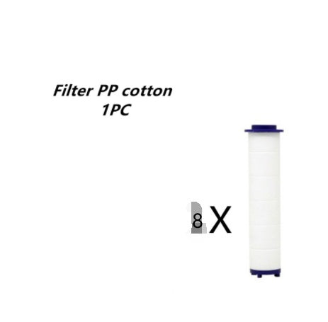 Propeller Driven Shower Head With Stop Button And Cotton Filter Turbocharged High Pressure Handheld Shower Nozzle 9c32ac6f 8f