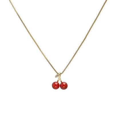 Red Cherry Garnet Necklace Designed By Female Minority 9c4c7df6 98e5 4dd2 bf98 4a252bbb836b