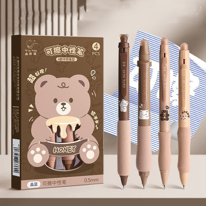 Good-looking Erasable Cartoon Press Gel Pen - 图片 6