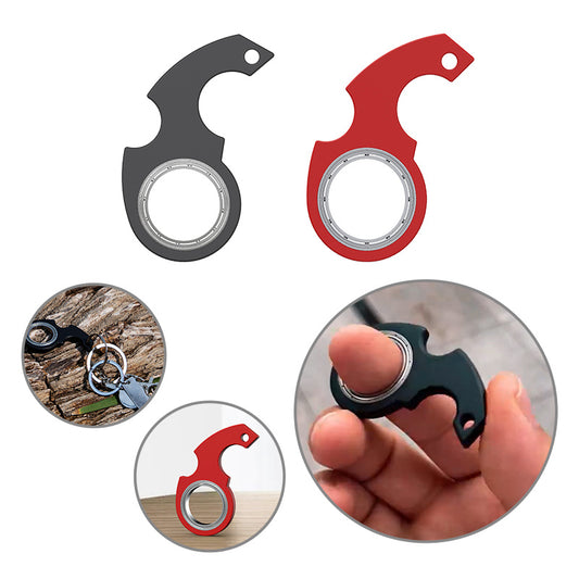 Creative Fidget Spinner Toy Keychain Hand Spinner Anti-Anxiety Toy Relieves Stress Finger Spinner Keychain Bottle Opener Kids