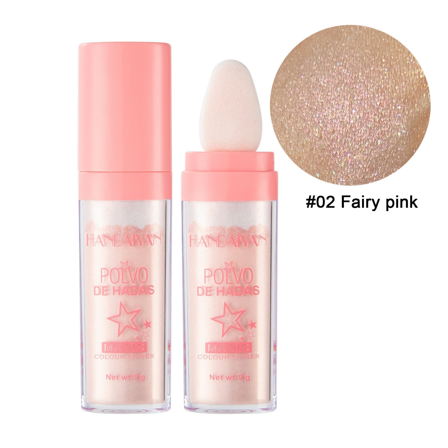 Fairy Highlight Pat Full Body Highlight Brightening Natural Three-dimensional Repair Blush Cross-border Makeup Supply 9c76378