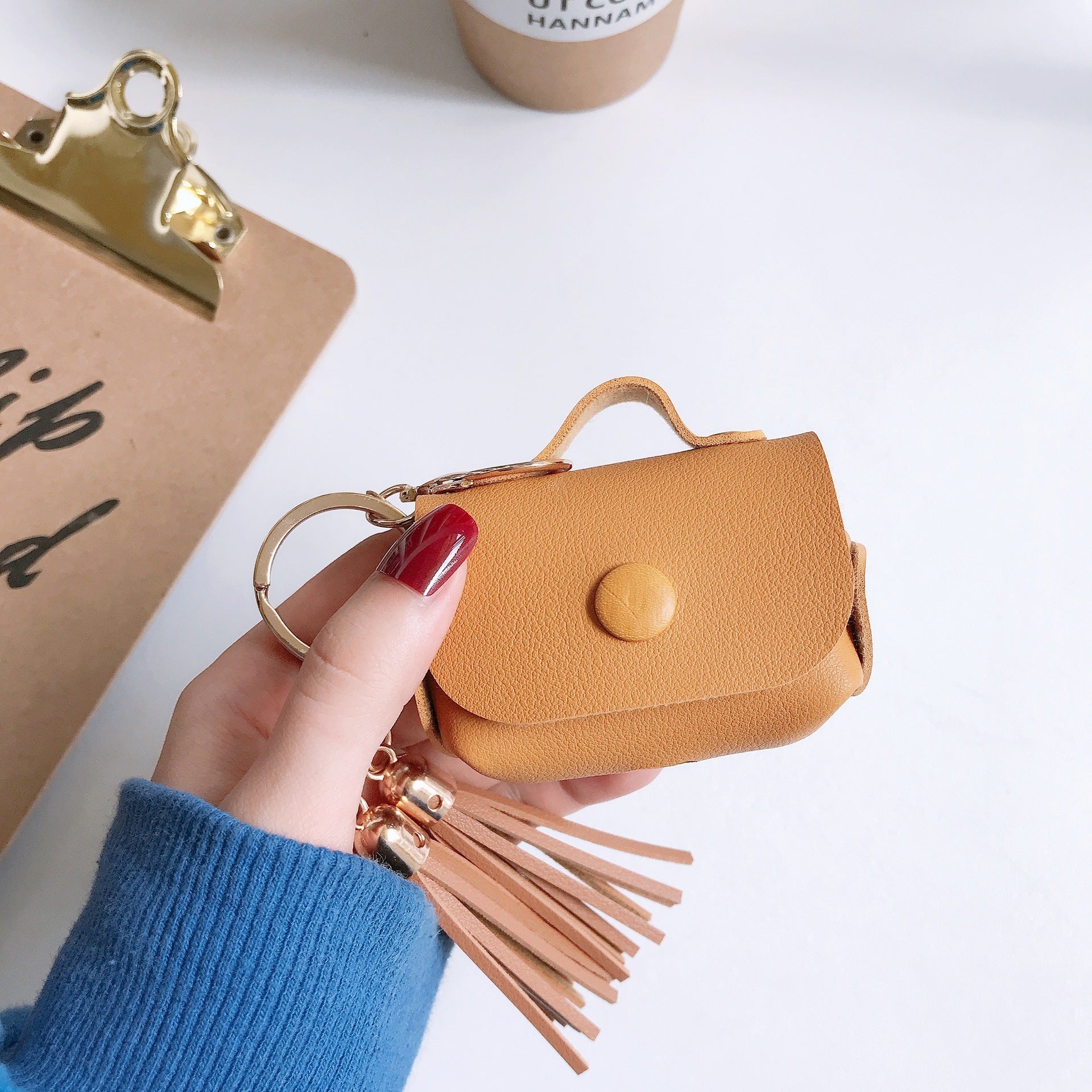 Compatible with Apple, Leather tassel Airpods Pro case 9c915d3e a273 4931 b0d2 6a8ea384d09f eee9bcda 9ff0 42b4 ba93 04c7584d6